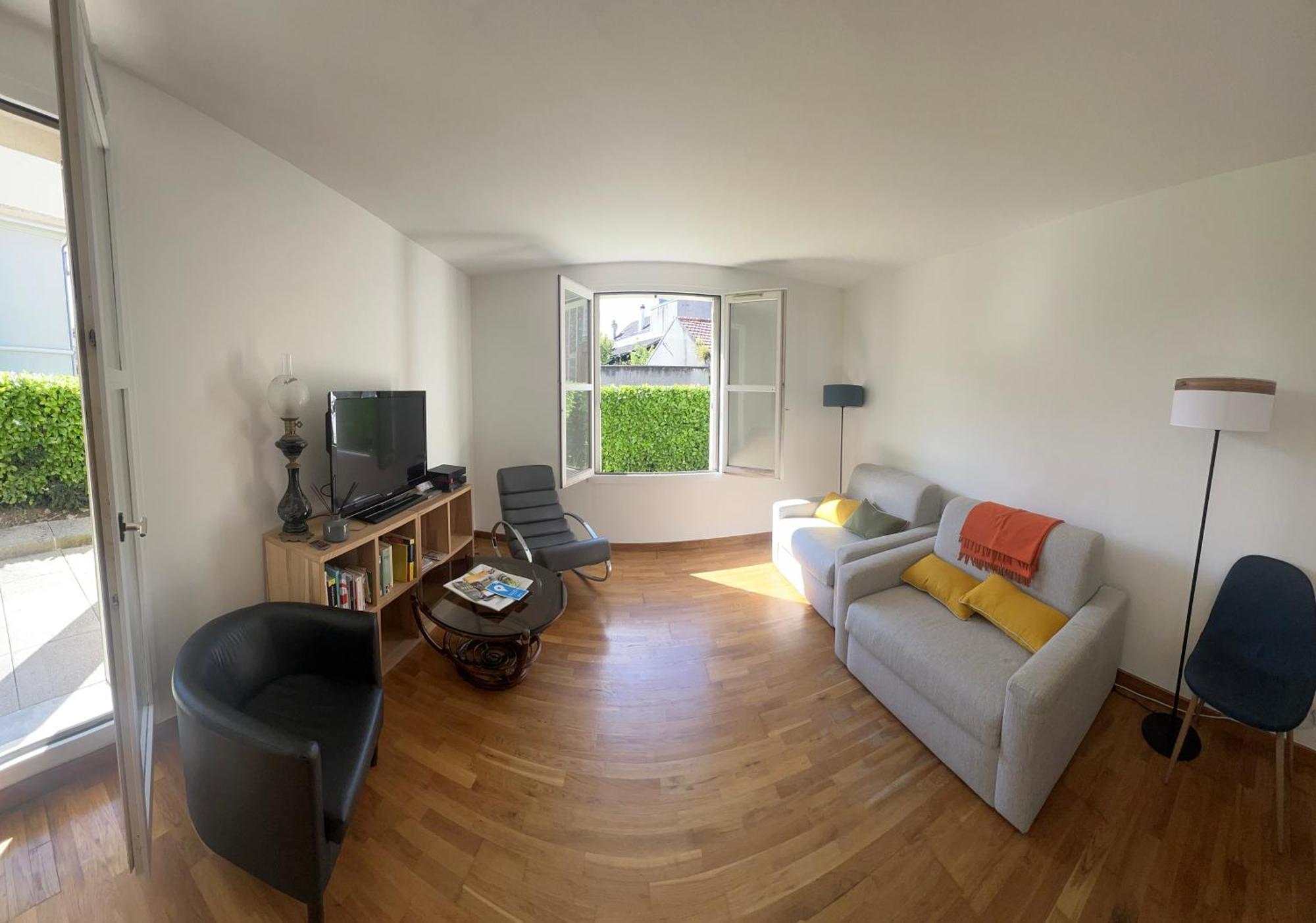 Appartement Standing Avec Jardin, 4 Personnes, Strategiquement Situe Mantes-la-Jolie Bagian luar foto