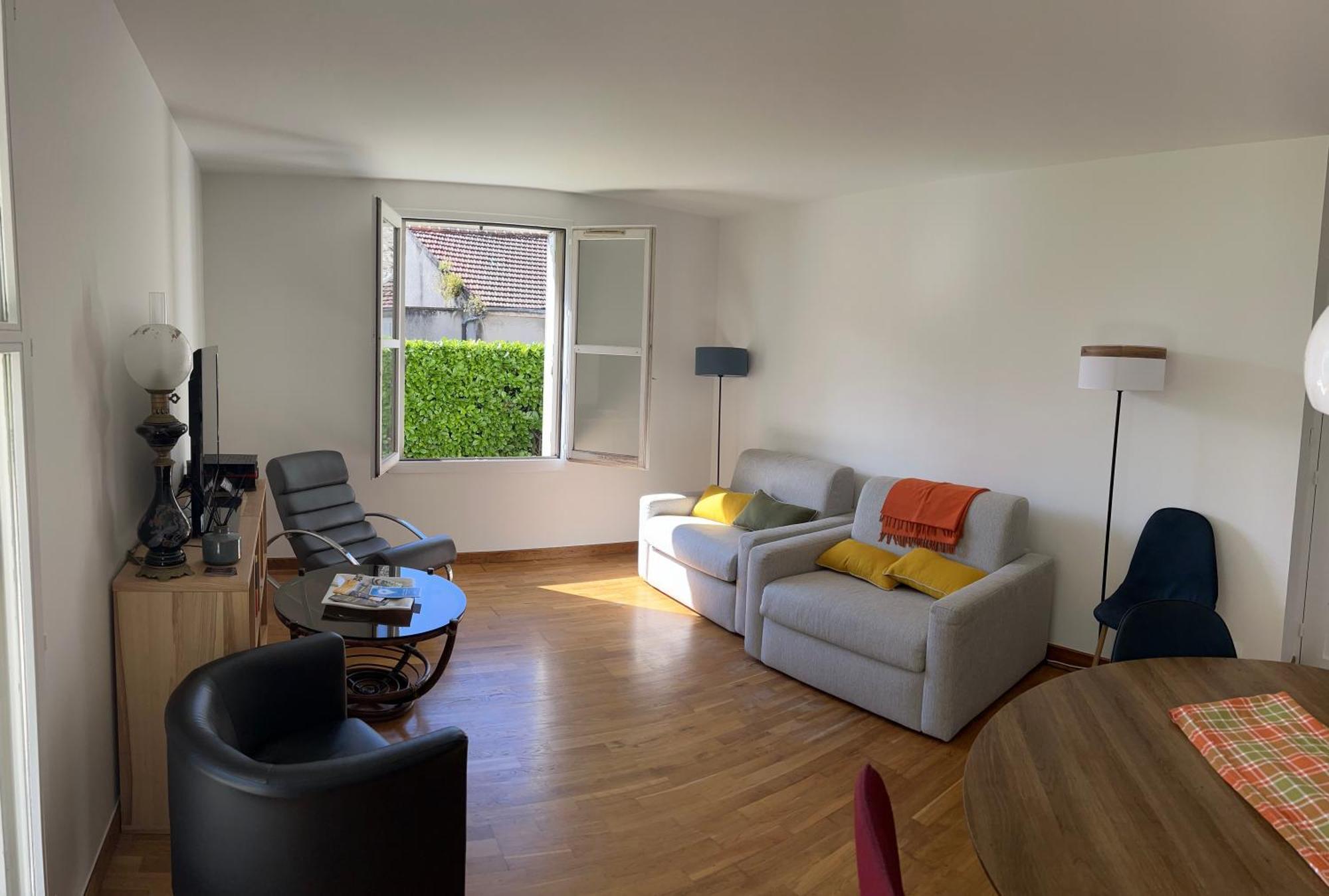 Appartement Standing Avec Jardin, 4 Personnes, Strategiquement Situe Mantes-la-Jolie Bagian luar foto