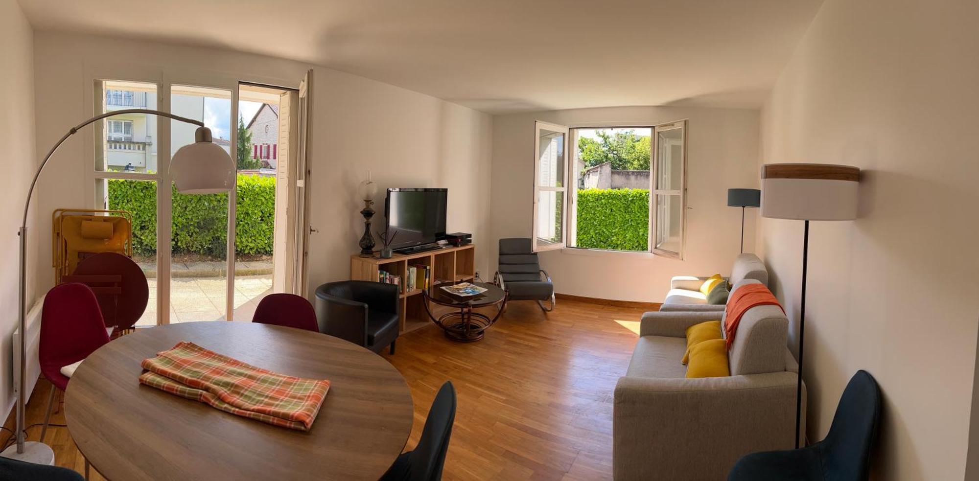 Appartement Standing Avec Jardin, 4 Personnes, Strategiquement Situe Mantes-la-Jolie Bagian luar foto