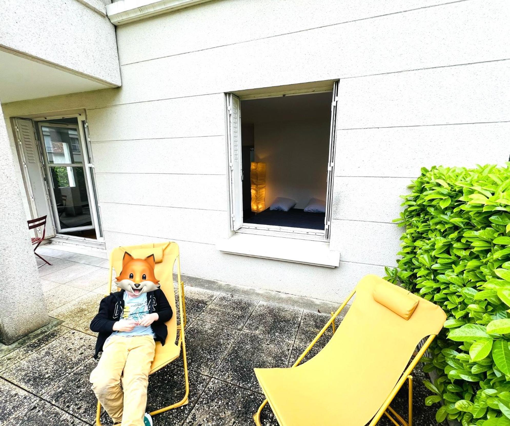 Appartement Standing Avec Jardin, 4 Personnes, Strategiquement Situe Mantes-la-Jolie Bagian luar foto